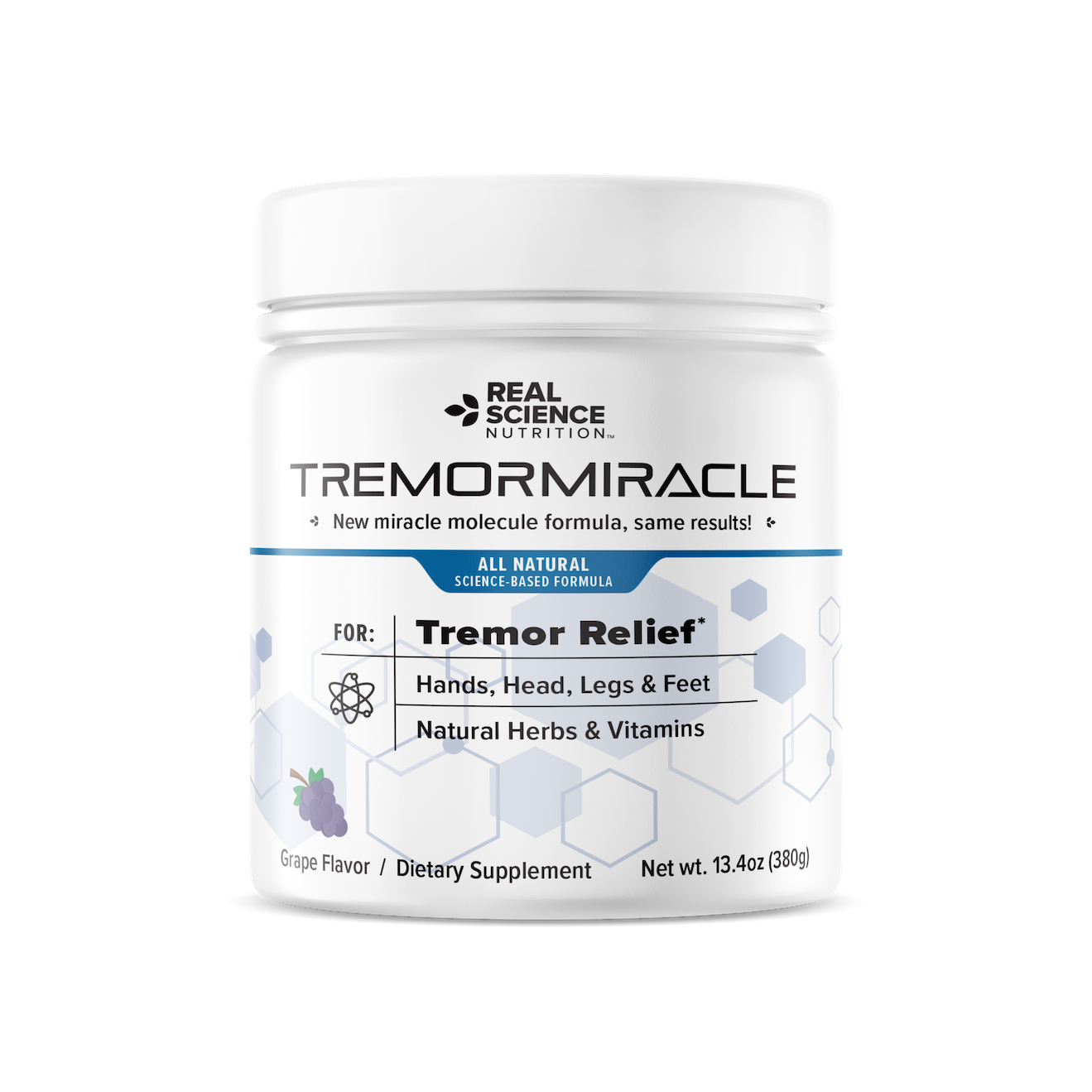 Tremor Miracle - for Essential Tremors of the Hands, Head, Legs & Feet.